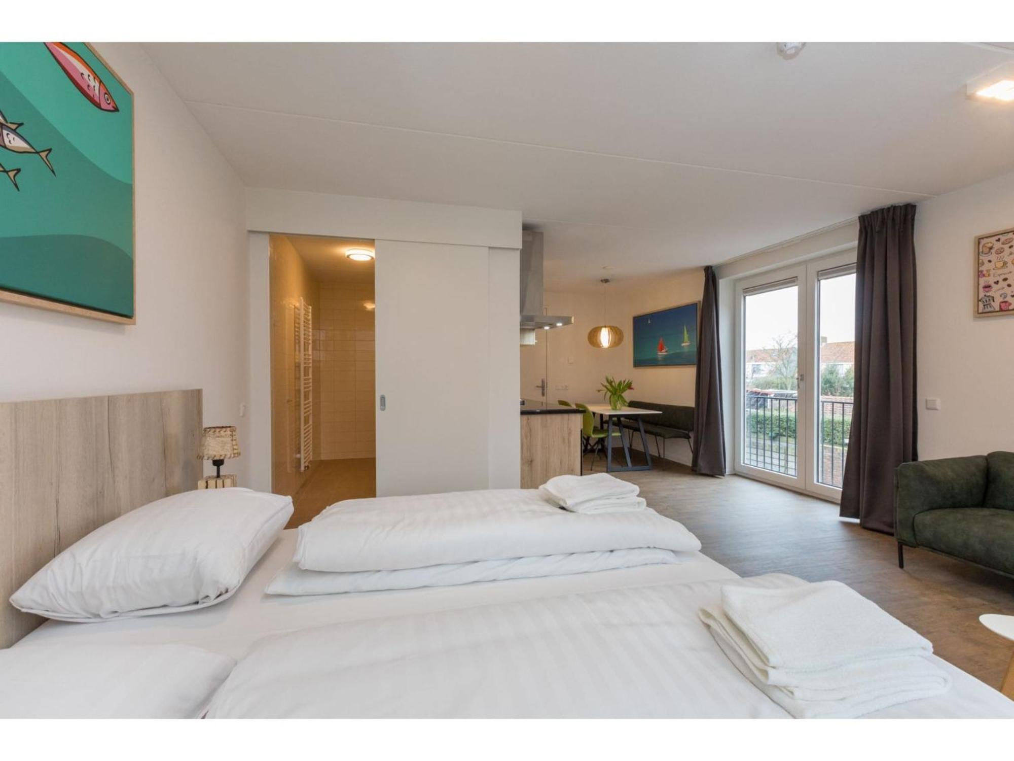 Luxurious Studio For 2 People A 1 Minute Walk From The Beach Of Zoutelande Esterno foto